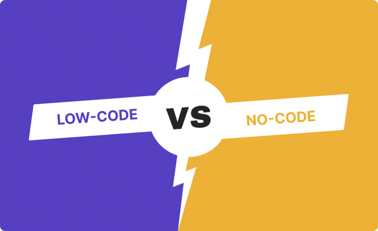 Low-code vs. No-code