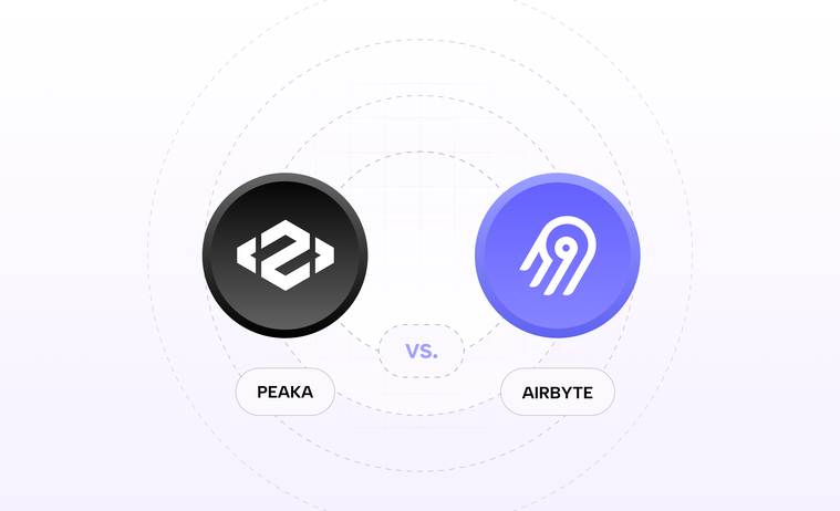 Airbyte vs. Peaka: Embedded Analytics Platforms Compared