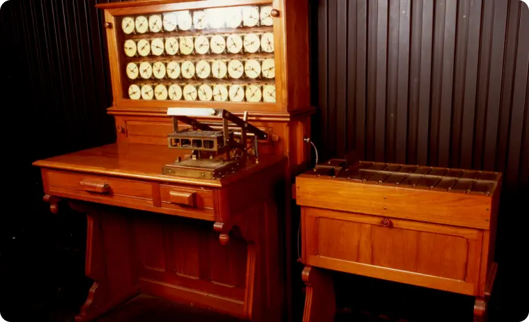 Herman Hollerith's tabulating machine